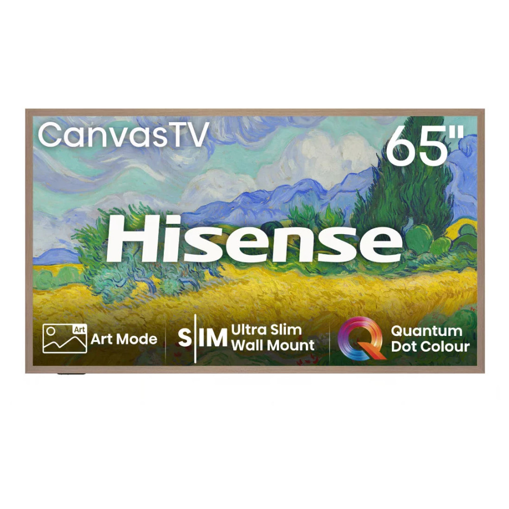 HISENSE TV QLED CANVAS 65" ART MODE - 65S7N