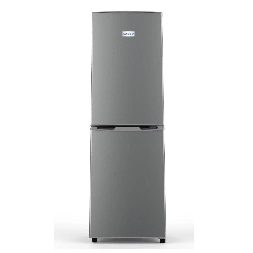 NASCO RÉFRIGÉRATEUR COMBINE SILVER 147LT NET AVEC CLE - SNASD2-240