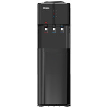 Fontaine à eau Danube Home Milano, noire, à chargement par le haut, avec meuble de 20 L, modèle n° Yl2382S-B