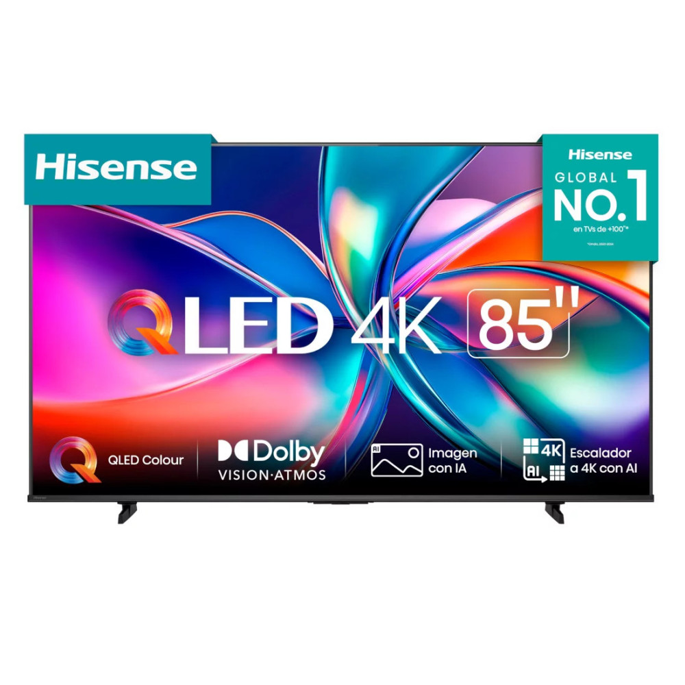HISENSE TV QLED 85" CONNECTEE VIDAA - 4K UHD -85Q6Q