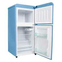 NASCO MINI REFRIGERATEUR RETRO DEUX PORTES - 110LT - NASF2-110RT