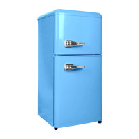 NASCO MINI REFRIGERATEUR RETRO DEUX PORTES - 110LT - NASF2-110RT