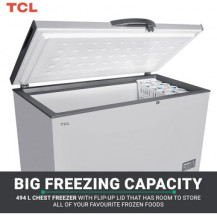 Congélateur coffre TCL 380 litres