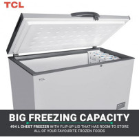 Congélateur coffre TCL 380 litres