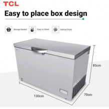 Congélateur coffre TCL 380 litres