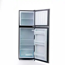 Nasco Refrigerateur Double Porte - NASF2-258FL-DS - 258Lt(158Lt Net) - Dark Silver - Economie D'Energie