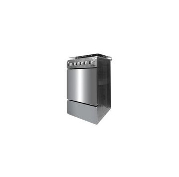 SMART TECHNOLOGY Cuisinière - Gaz 4 Feux Avec Four -Allumage Automatique- STC-5050I - 50 X 50 Cm - Inox - Garantie 6 Mois