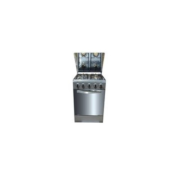 SMART TECHNOLOGY Cuisinière - Gaz 4 Feux Avec Four STC-5050S - Inox/Gris - Garantie 6 Mois