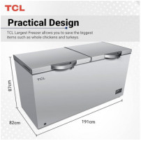 Congélateur coffre TCL 708  litres
