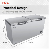 Congélateur coffre TCL 708  litres