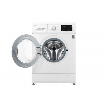 Lave-linge à chargement frontal (lavage uniquement) d’une capacité de 7 kg, Blanc, Moteur Inverter Direct Drive, 6 Mouvements