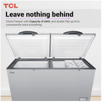 Congélateur coffre TCL 708  litres