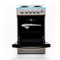 NASCO GAZINIERE ARGENT 4 FEUX AVEC GRILL- NASGC-SNIPER50TS-G