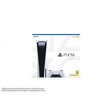 Console Sony PlayStation 5 Édition Standard, PS5 avec 1 Manette Sans Fil DualSense