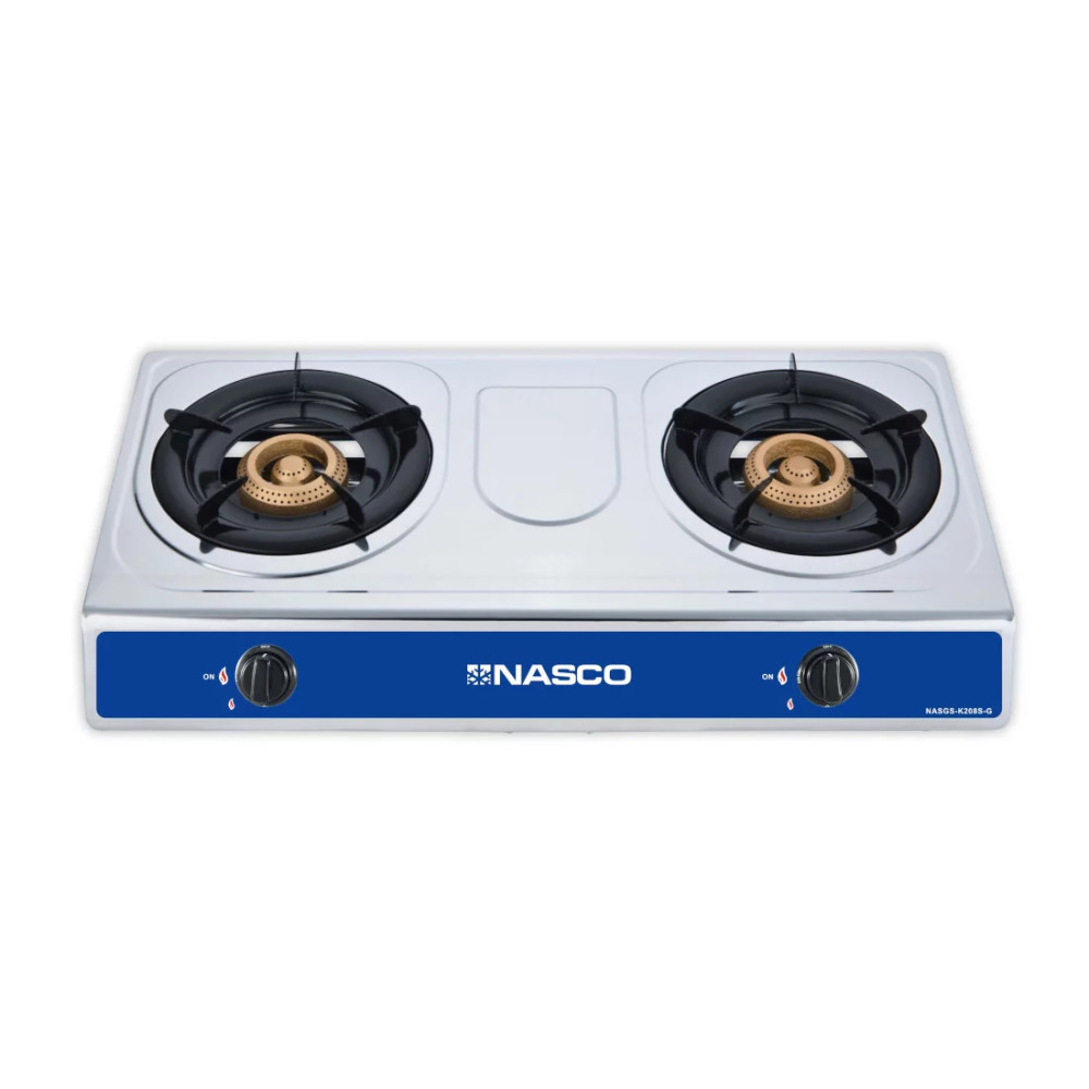 NASCO RECHAUD A GAZ DEUX FEUX - NASGS-K208S-G