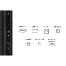 TCL TV GOOGLE 50'' QLED SLIM-UNIBODY AIPQ PROCESSOR - 50P7K