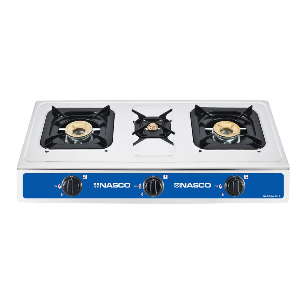 NASCO RECHAUD A GAZ 3 FEUX -NASGS-K311S