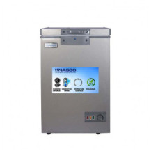 Nasco Congélateur Horizontal NAS-150FL - 100L -1 Panier à l'Interieur- Gris - 12 mois de garantie
