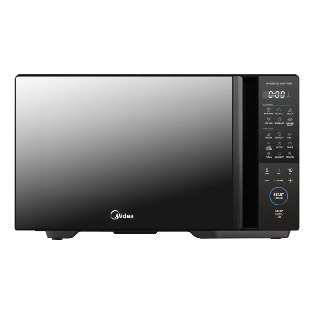 MIDEA FOUR A MICRO 30L NOIR-MIROIR INVERTER QUATTRO - 900W - EM9P032MO-B