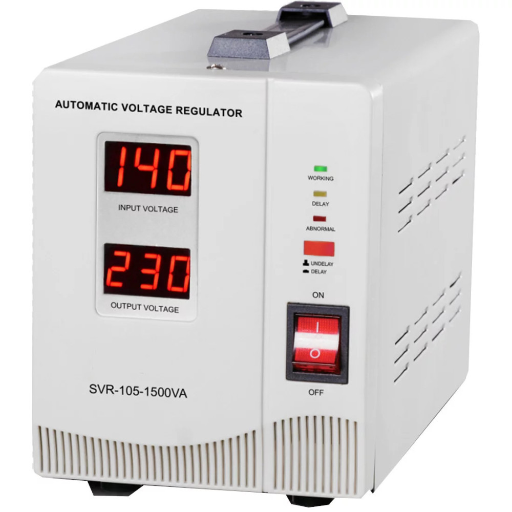 NASCO STABILISATEUR NUMÉRIQUE 1500VA –  SVR-105-1500VA