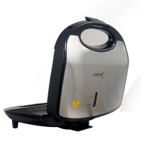 MIDEA APPAREIL A SANDWICH - GRILL INOX-CONTOUR NOIR - MC-JK2313I