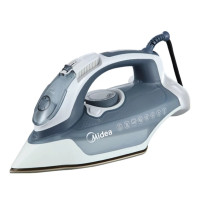 MIDEA FER A REPASSER A VAPEUR RESERVOIR D'EAU 350ML BLEU-BLANC - YPJ26A1W