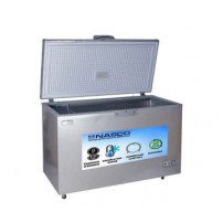 Nasco Congélateur Horizontal Nas-475FL - 425L - 1 Porte - 1 Panier à l'Interieur - Gris - 12 mois de garantie