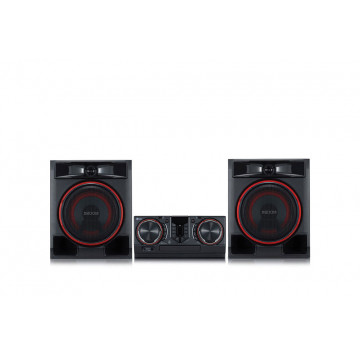 Mini Chaine LG Electronics CL65 AUX, Bluetooth, CD, FM, Avec Fonction Karaoké Noir