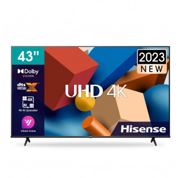 HISENSE TV SMART 43" VIDAA 4K UHD - H43A6K