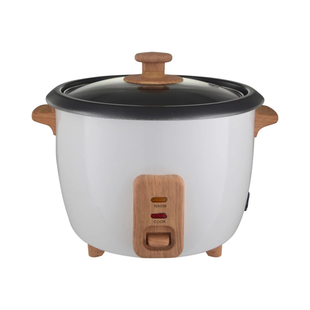 NASCO CUISEUR DE RIZ 2.8L - COUVERCLE EN VERRE - NAS-RC2,8WM