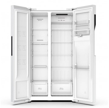 NASCO REFRIGERATEUR AMERICAIN DEUX PORTES NO FROST 460L NET-DISTRIBUTEUR D'EAU - KNASF2-62.2WD