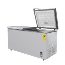 Nasco Congelateur Horizontal - NAS-725FL-DD-DS - Dark Silver - 2 Portes - 2 Paniers - 510Lt Net - 220-240V