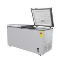 Nasco Congelateur Horizontal - NAS-725FL-DD-DS - Dark Silver - 2 Portes - 2 Paniers - 510Lt Net - 220-240V