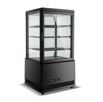 NASCO VITRINE FRIGORIFIQUE 68 LT NOIR-VITRE- CL-68 BLACK