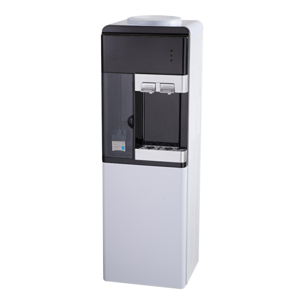 DISTRIBUTEUR D'EAU DEUX ROBINETS AVEC ARMOIRE DE RANGEMENT - NAS-YD275-W
