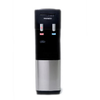 NASCO DISTRIBUTEUR D'EAU 2 ROBINETS NOIR-ARGENTE- NAS-WD-1115-B2