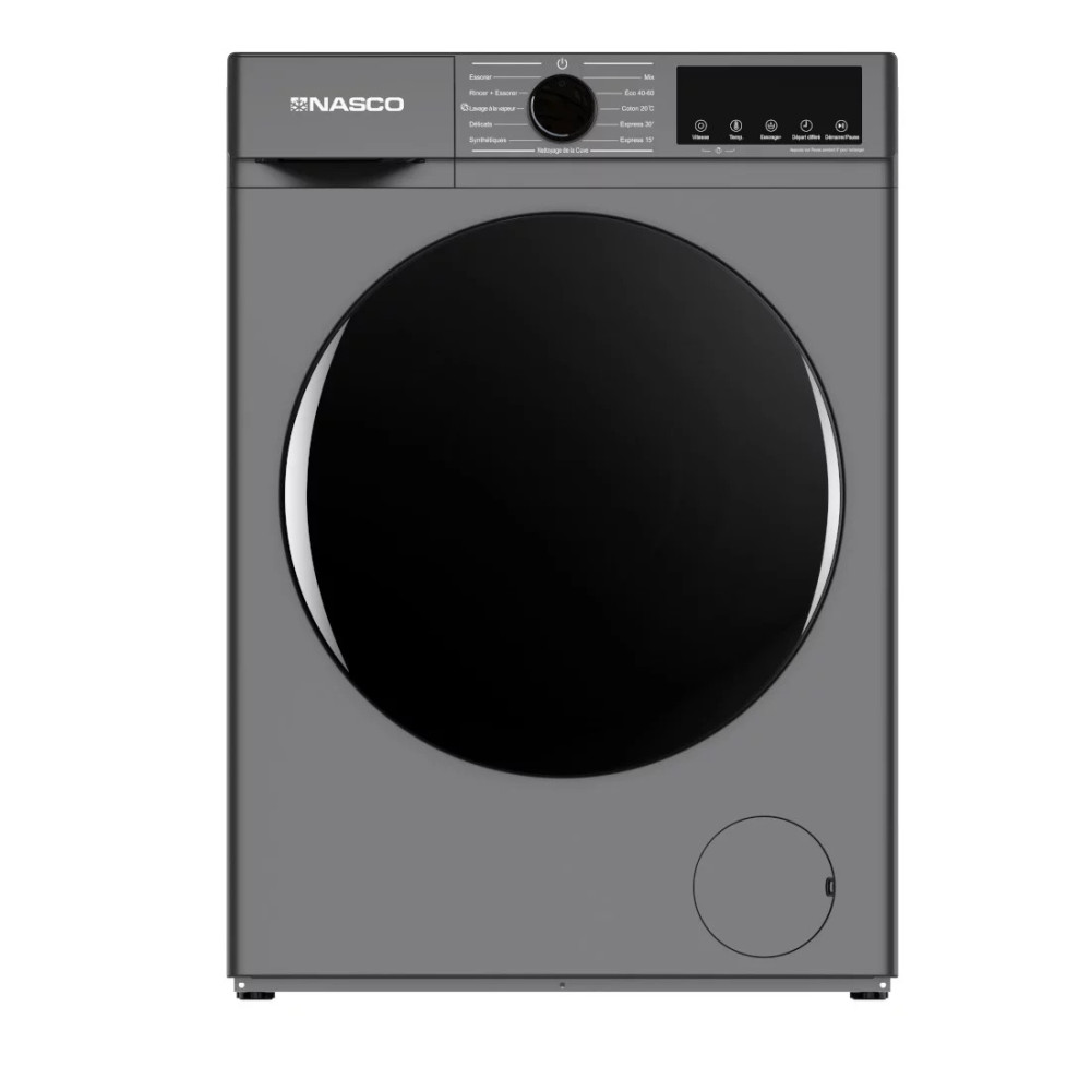 NASCO MACHINE A LAVER 10KG CHARGEMENT FRONTALE INVERTER - NASFL-JS10KG-S