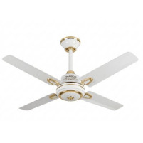Nasco Ventilateur Plafonnier - Ck24-01N - 24'' - 60W - Blanc-Dore - 4 Helices - 220V-50Hz