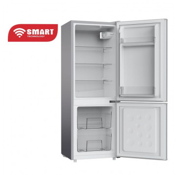 SMART TECHNOLOGY REFRIGERATEUR COMBINE STCB-145H - 112L 2 TIROIRS- GRIS SMART TECHNOLOGY