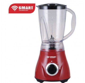 SMART TECHNOLOGY Blender 2 En 1 - 400W - STPE-1020R - 1,5L - Rouge - Garantie 03 Mois