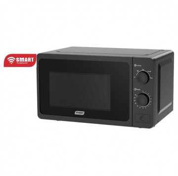 SMART TECHNOLOGY Micro-Onde-STMW-20WB -20L-700W- 5 Niveaux- Noir- Garantie 3 Mois