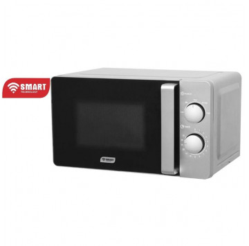 SMART TECHNOLOGY Micro-Onde-STMW-25WG -25L-900W- 6 Niveaux- Gris- Garantie 3 Mois