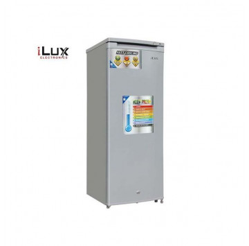 Ilux Congélateur Vertical ILCV198 – 198 L – 6 Tiroirs – Inox – Garantie 6 Mois