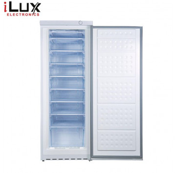 Ilux Congélateur Vertical ILCV310-T10 - 310 L - 10 Tiroirs - Inox - Garantie 6 Mois