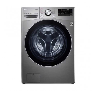 LG MACHINE A LAVER AUTOMATIQUE 15KG - SECHE LINGE A CHARGEMENT FRONTAL 8KG -AI THINQ LG GARANTIE : 6 MOIS