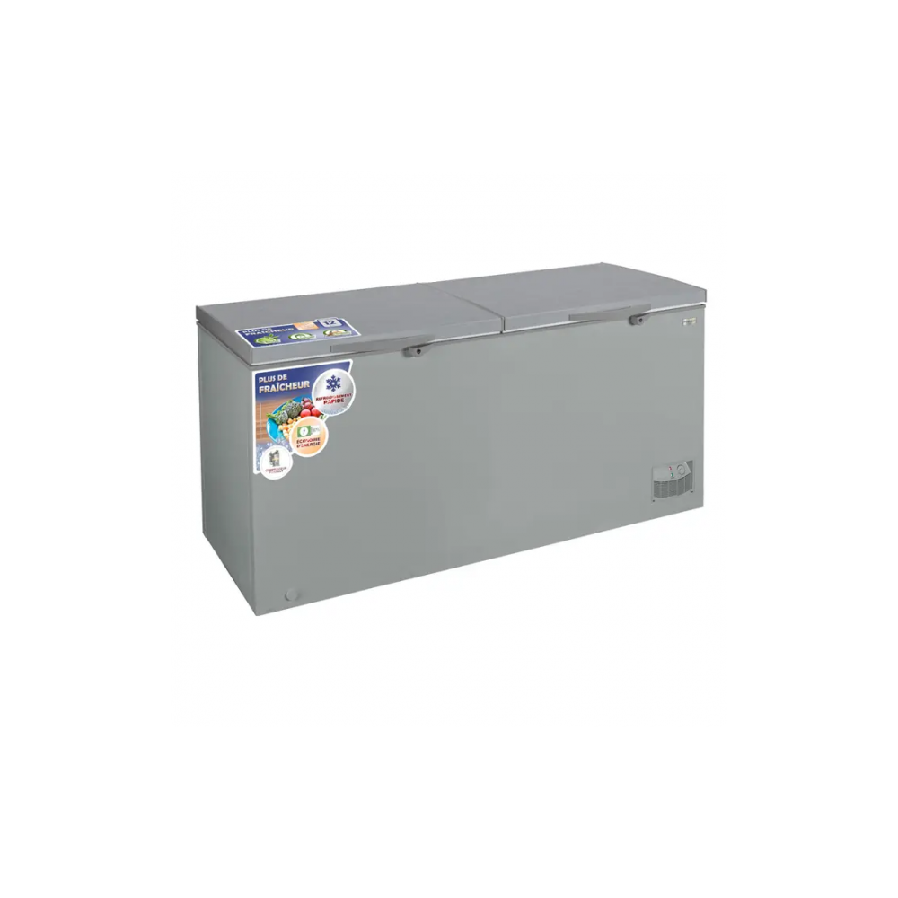 NASCO CONGELATEUR HORIZONTAL 2 PORTES - 430LIT - NAS-550CH_DD