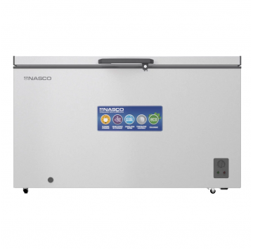 NASCO CONGELATEUR HORIZONTAL / 520LT/ 1 PORTE / 1 PANIER/ GRIS-CONTOUR NOIR/ CLE/230V