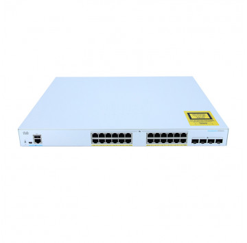 Cisco CBS350-24P-4G-EU Managed 24-port GE, PoE+ 195W, 4x1G SFP