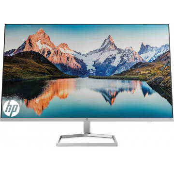 Moniteur HP M32f Ultraslim 31,5 pouces, Full HD 1080p, temps de réponse de 7 ms, 2x HDMI, 1x VGA, antireflet, filtre anti-lumi