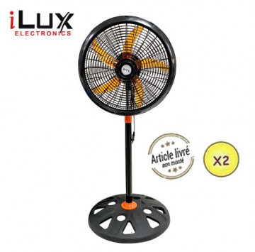 Ilux 2 Ventilateurs 18 Pouces – LXF-1877